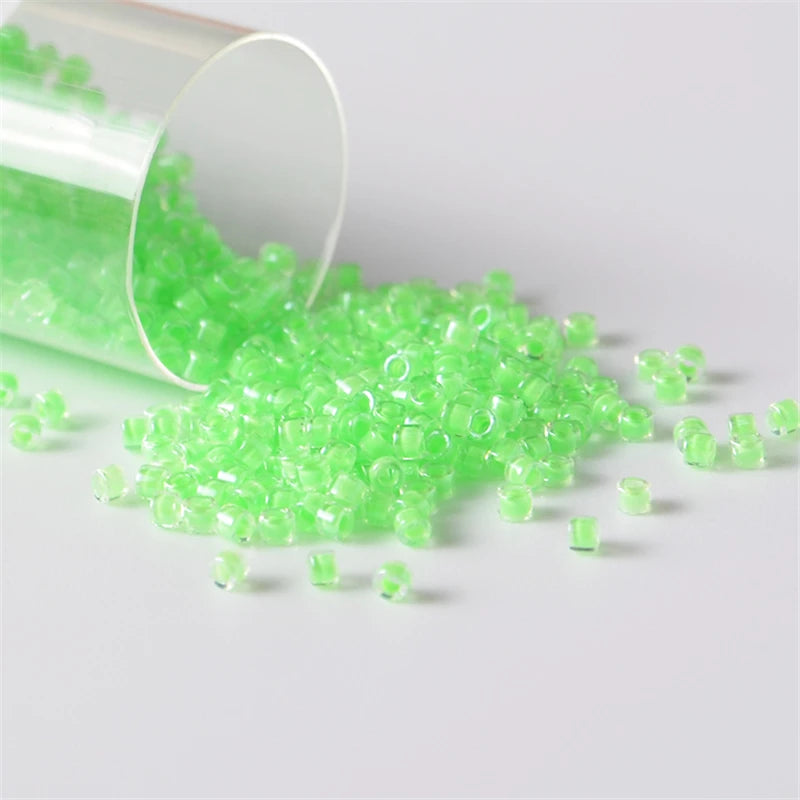 Japan Miyuki Delica Beads Luster Color 11/0  for Making Necklaces, Bracelet, or Bead Weaving 1.6mm About 2000 Beads