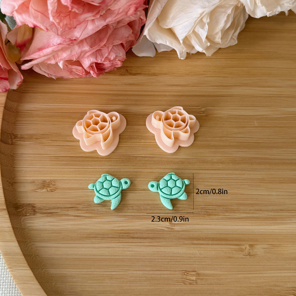 Mini Polymer Clay Cutters Ocean Theme