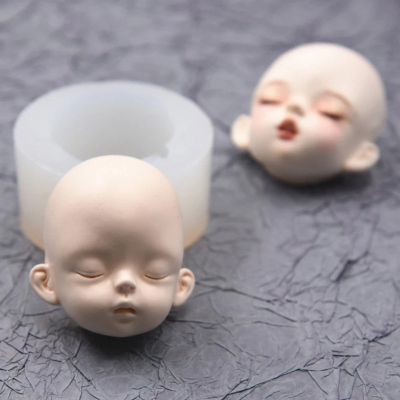 Delicate Lowrie Shaped Mask Resin Mold
