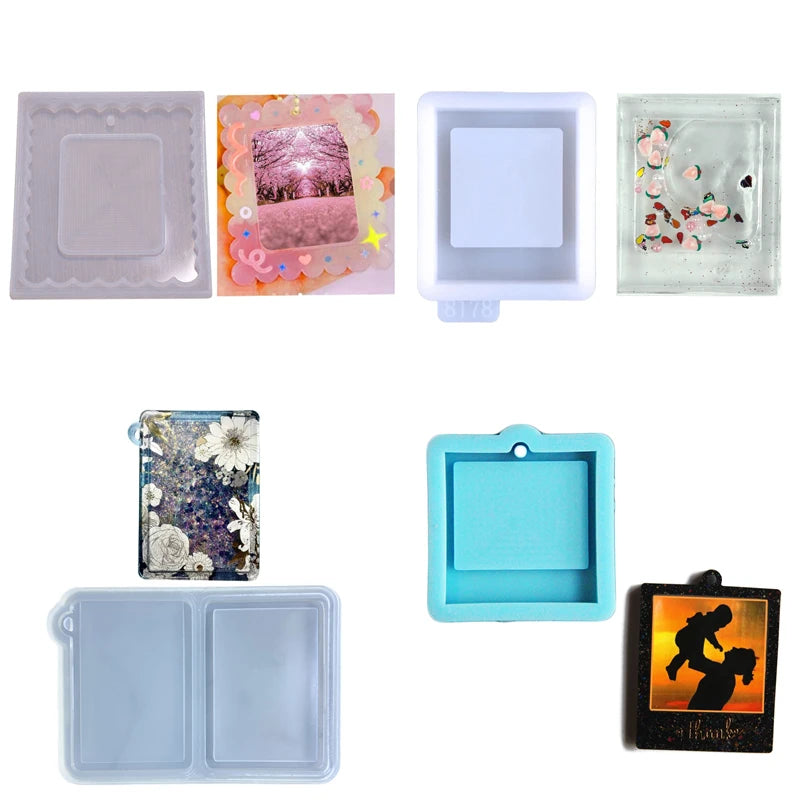 Resin Photo Frame Art Shaker Mold
