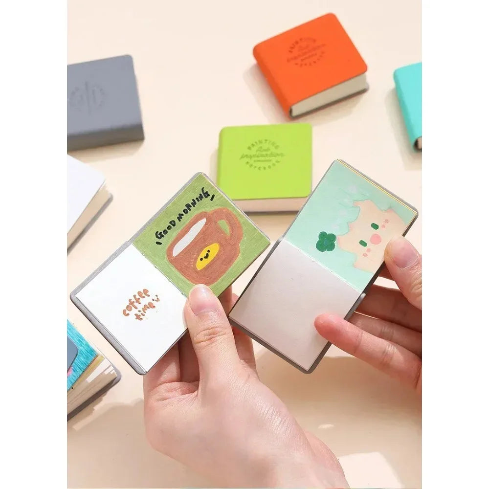 Square Watercolor Sketchbook Set 3 Pack Mini Drawing Book Thick Paper for Painting Sketching  Relaxation Art Supplies