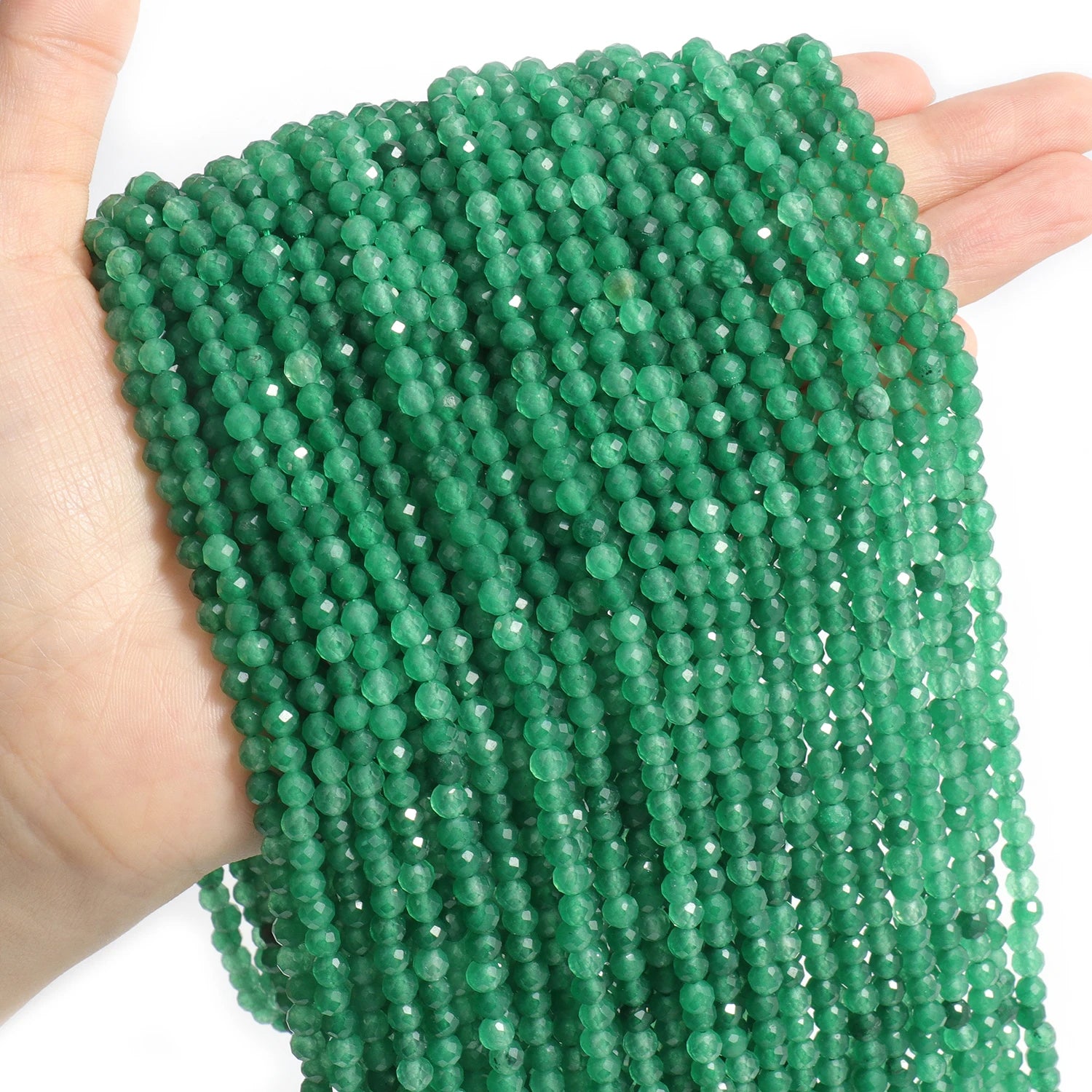 Faceted Natural Stone Beads  Amazonite Aquamarine Opal Labradorite & More For Jewelry Making 2 3 4mm