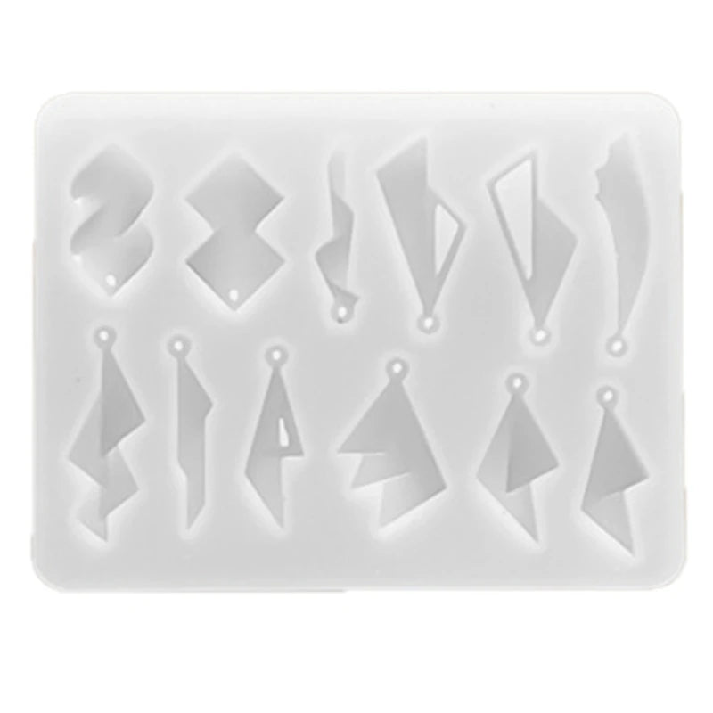 Earrings Silicone Mold For Crystal Epoxy Resin