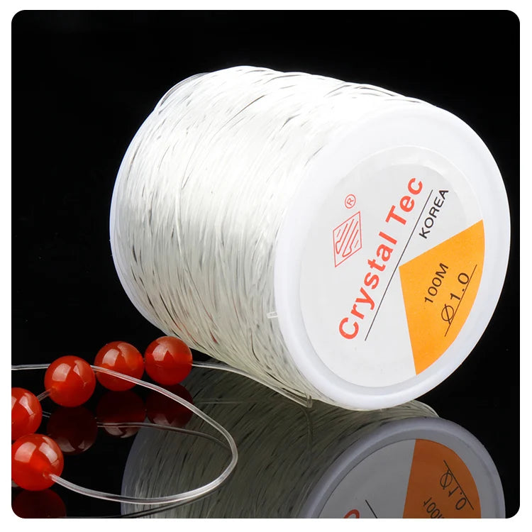 Strong Elastic Thread For Beading Jewelry Necklaces Bracelets 100m