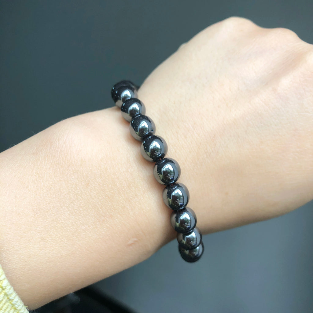AAA  Hematite Stone Beads Round  For Jewelry Making  Bracelets, Necklaces,   2/3/4/6/8/10/12MM 15"Strand