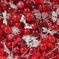 Mixed Glass Beads Metal Pendants For Bracelets & Necklaces