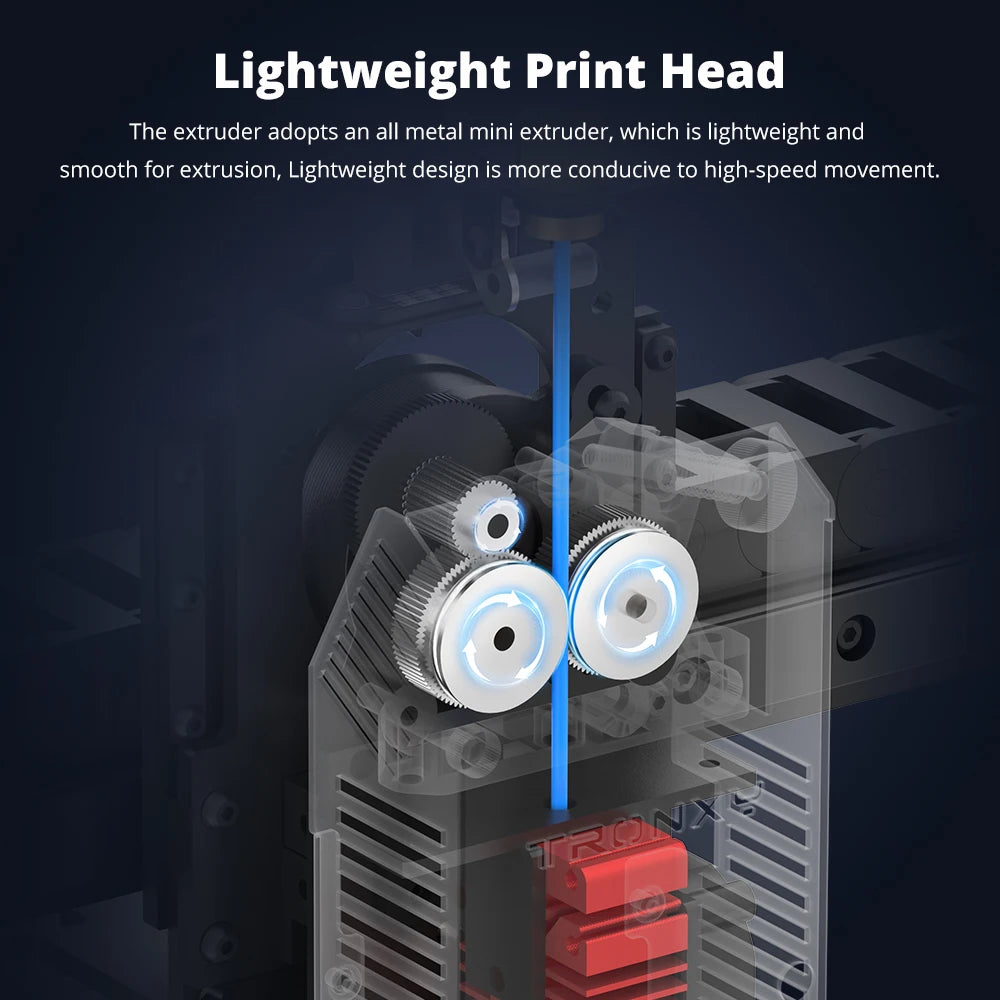 TRONXY VEHO 500 Pro 3D Printer 300mm/s High-Speed Printing Large Print Size 500*500*500mm Auto leveling Klipper  Firmwar