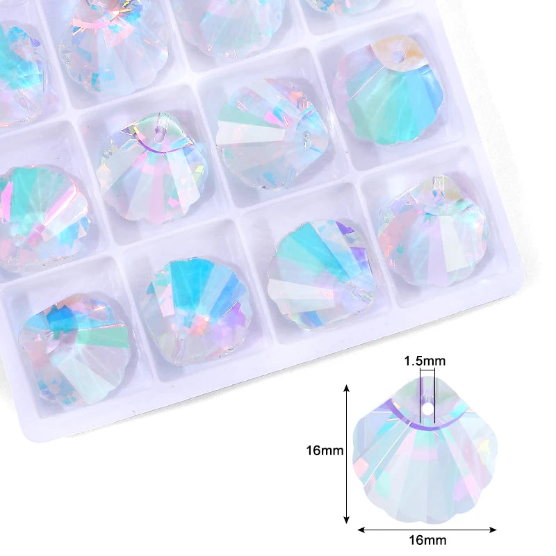 Crystal AB Pendants With Multiple Shapes Charms Beads  Necklaces  Bracelets Jewelry Making