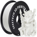 Geeetech  ABS+ 3D Filament 1.75mm 1KG plastic,  Tangle-Free, Non-Toxic, Vacuum Packaging White & Orange