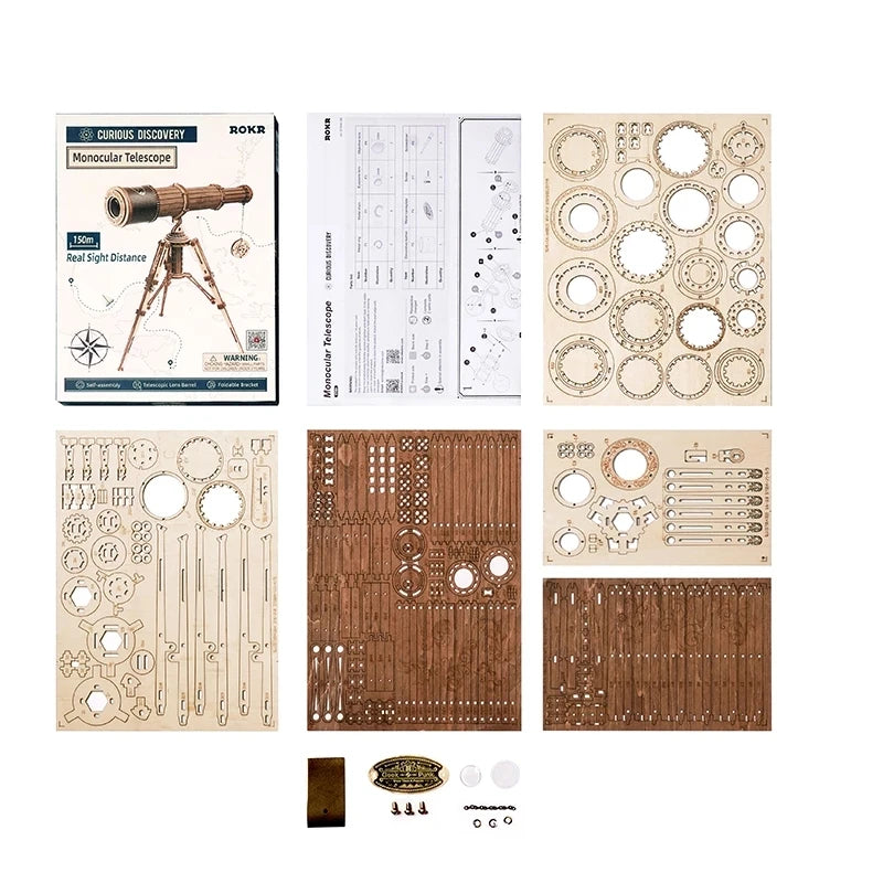 3D Wooden Puzzle Assembly Unique Piece That You Can Use! Beautiful Just Sitting On An End Table!