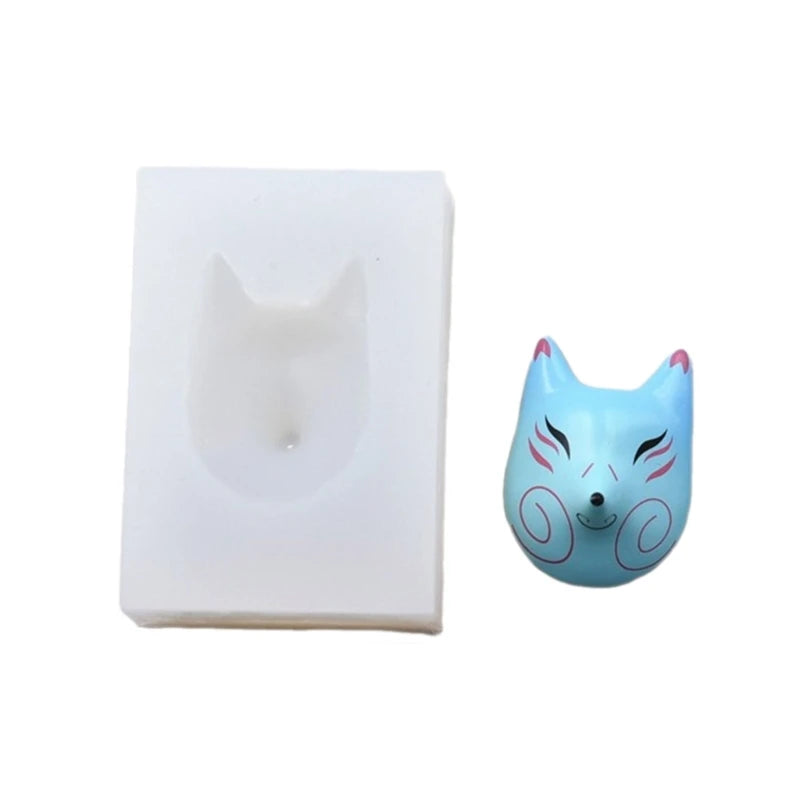 Delicate Lowrie Shaped Mask Resin Mold