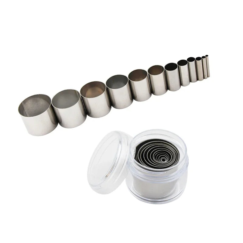 Stainless Steel Rounds For Cutting Polymer Clay