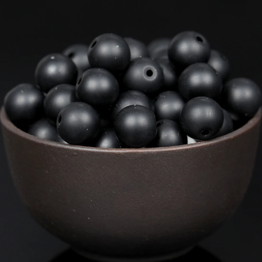 Natural Round  Stone Beads For Jewelry Making