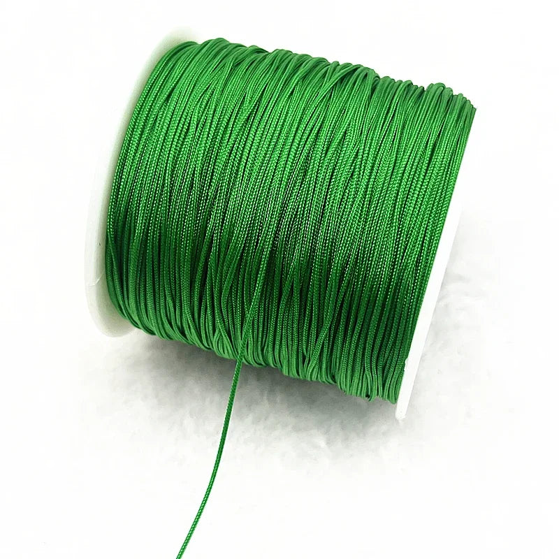 Nylon Macrame Cord Bracelets, Necklaces, & Tassels 0.4/0.8/1.0/1.5mm