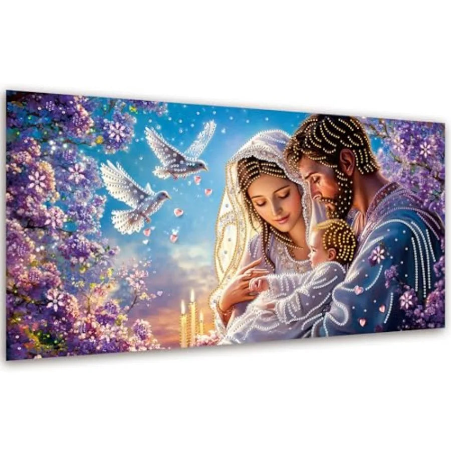 5D Special Shape Diamond Art Kits for Adults,  Beginner, Crystal Rhinestone
