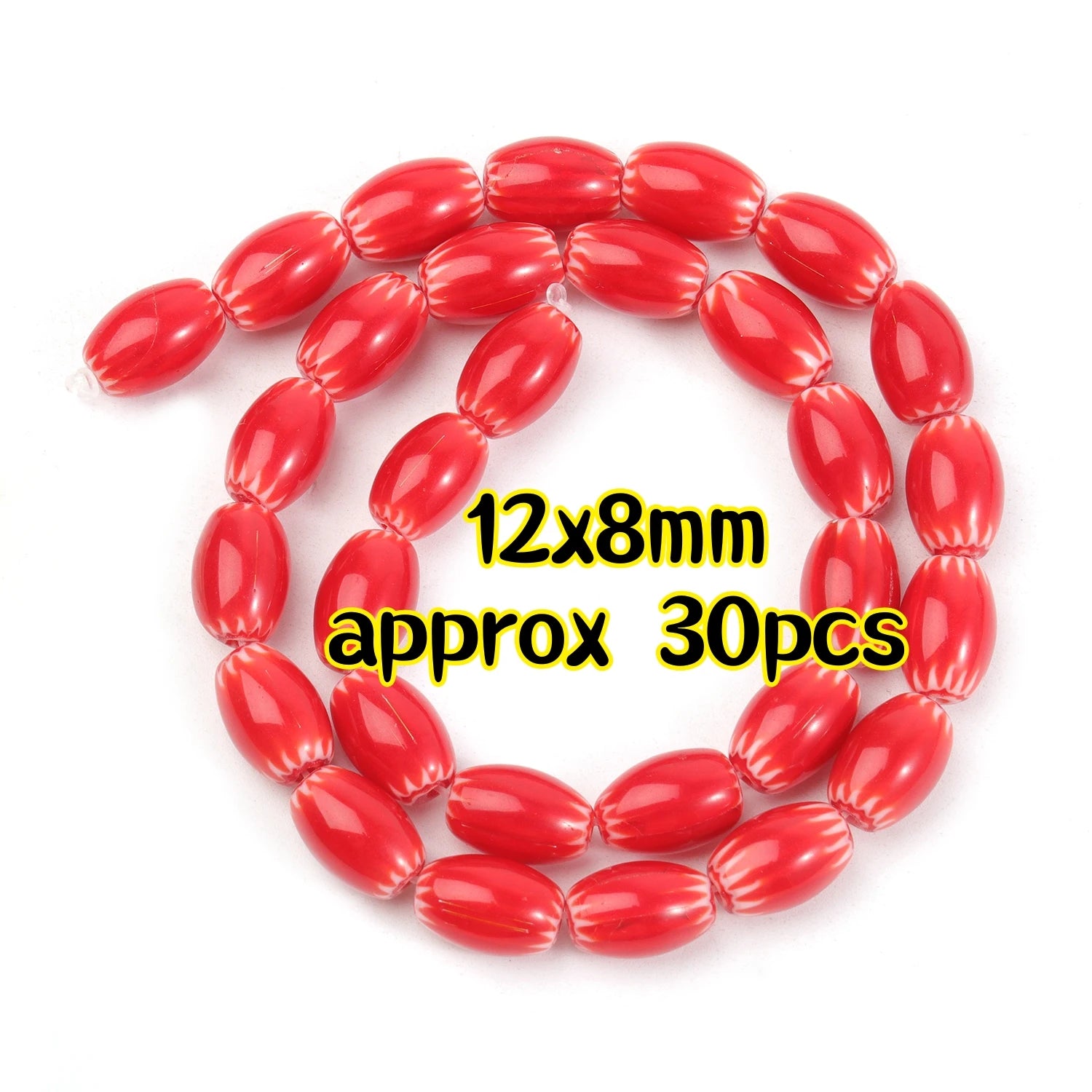 Multicolored Murano Glass Beads with Floral Dots in Various Types & Sizes, Oval and Round Loose Beads for Jewelry Making