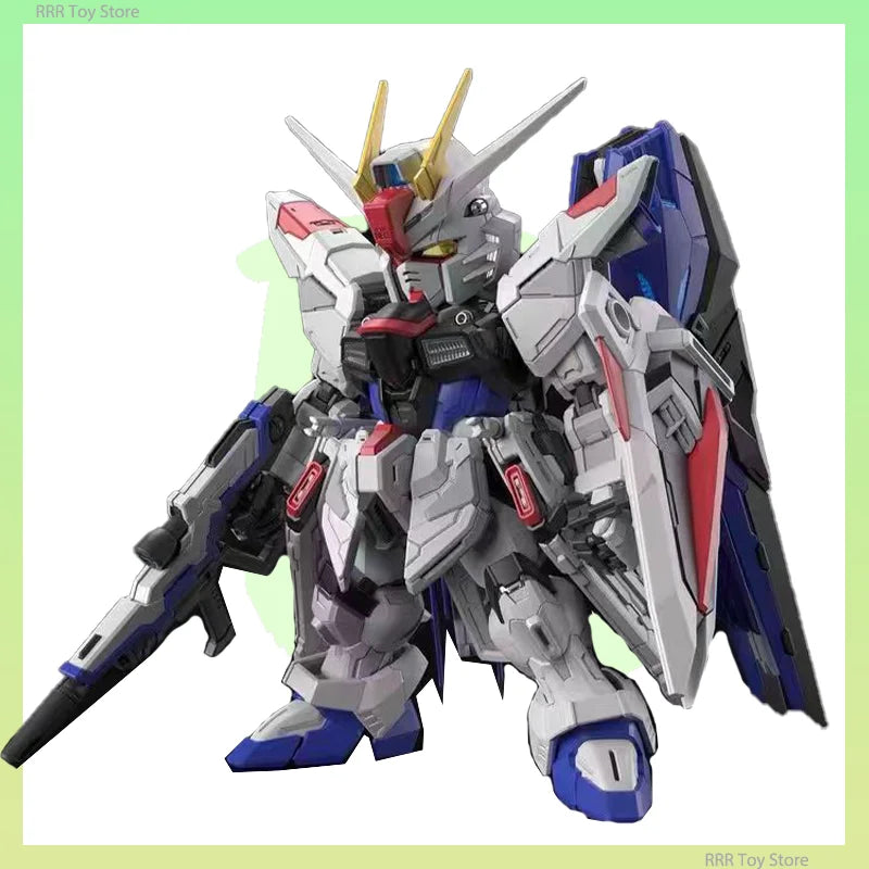 GAOGAO MGSD Assembly Model SEED ZGMF-X10A Freedom Model Kit Stickers And Platforms Collection Figurine Anime Statue 14+