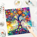 Colorful Trees Paint By Numbers Kit