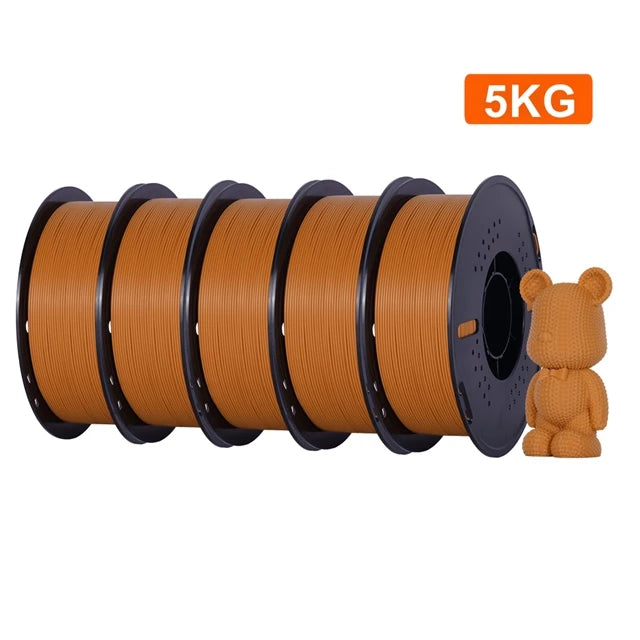 KINGROON PLA Filament 1.75mm 5/10KG PLA Plastic For 3D Printer, Standard 1kg/roll 3D Printing Filaments Mix Color