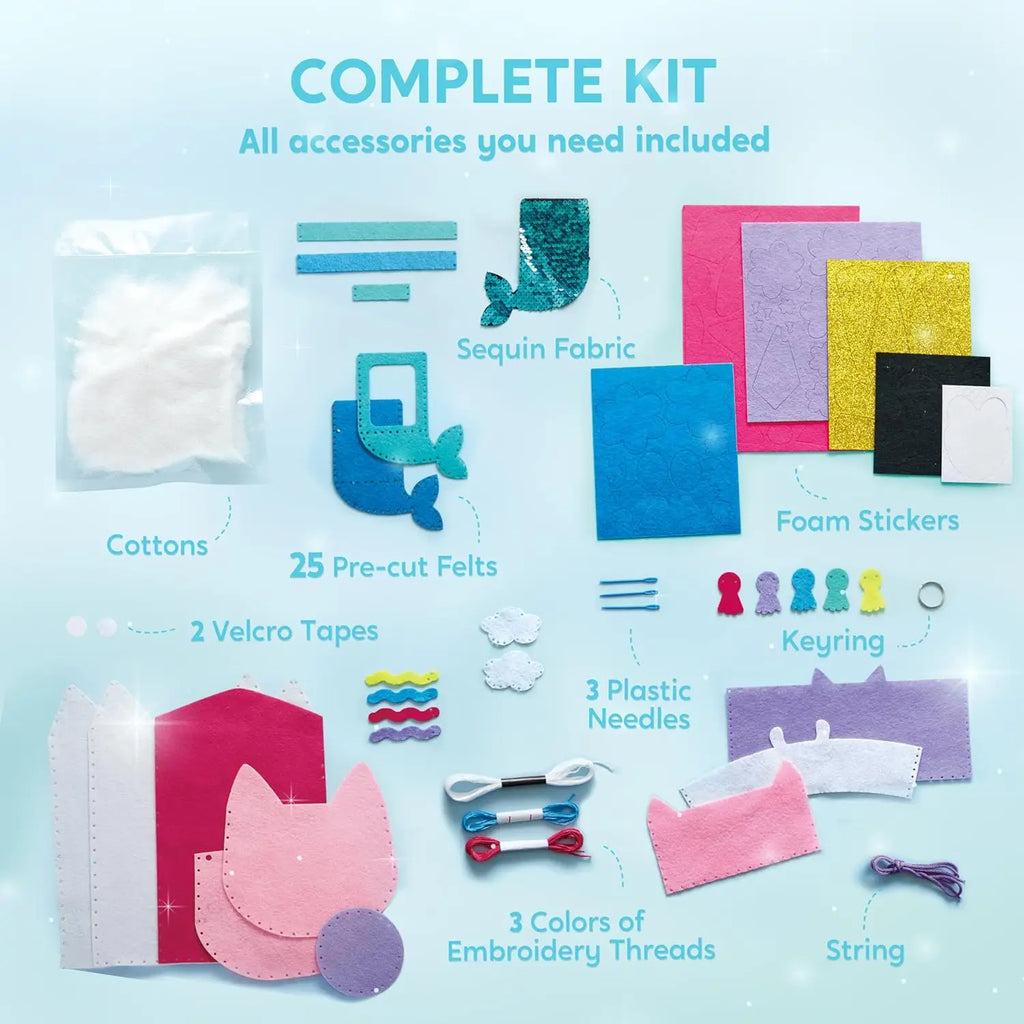 My First  Sewing Kit- Easy DIY Arts and Crafts for Boys & Girls