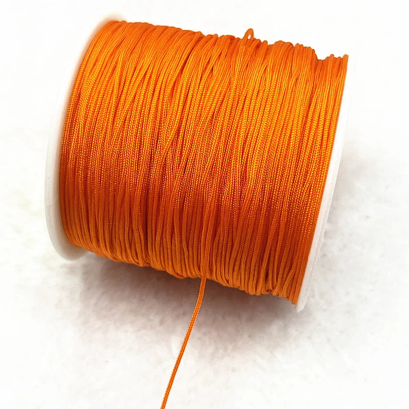 Nylon Macrame Cord Bracelets, Necklaces, & Tassels 0.4/0.8/1.0/1.5mm