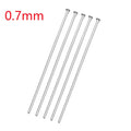 Stainless Steel Flat Head Pin, Eye Pin, Round Ball Pin 15 20 25 30 35 40 45 50mm  Finding for DIY Jewelry Making 100pcs