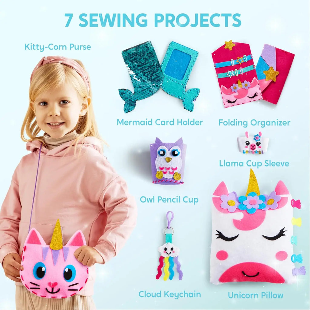 My First  Sewing Kit- Easy DIY Arts and Crafts for Boys & Girls