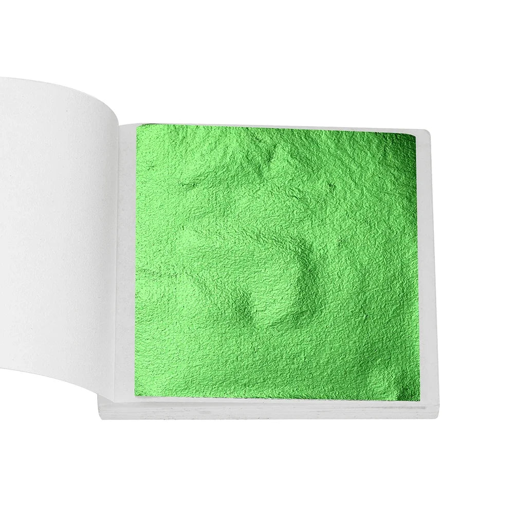 Imitation Gold Foil Paper Leaf Gilding  Use in Epoxy Resin Mold Jewelry Making 100-200sheets