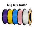 KINGROON PLA Filament 1.75mm 5/10KG PLA Plastic For 3D Printer, Standard 1kg/roll 3D Printing Filaments Mix Color