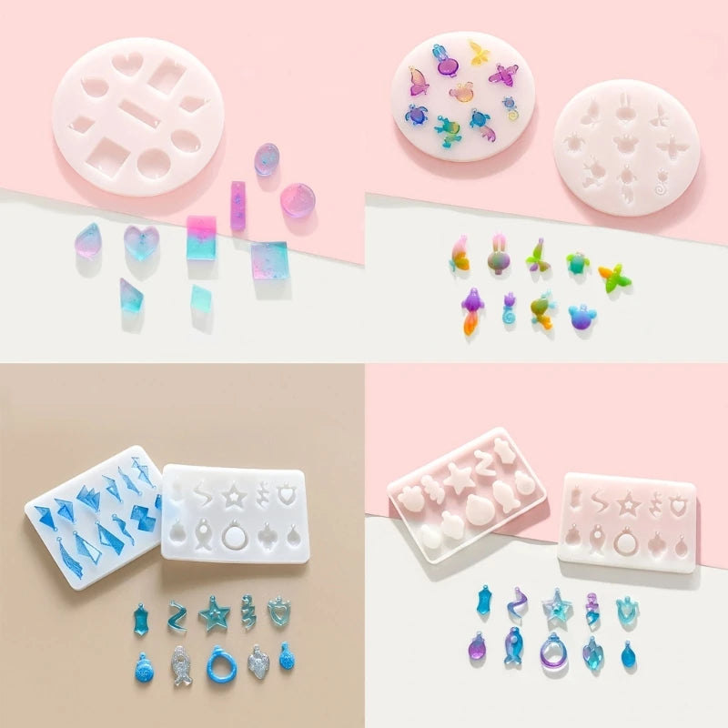Earrings Silicone Mold For Crystal Epoxy Resin