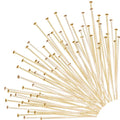 Stainless Steel Flat Head Pins Earrings 20/25/30/40/50mm