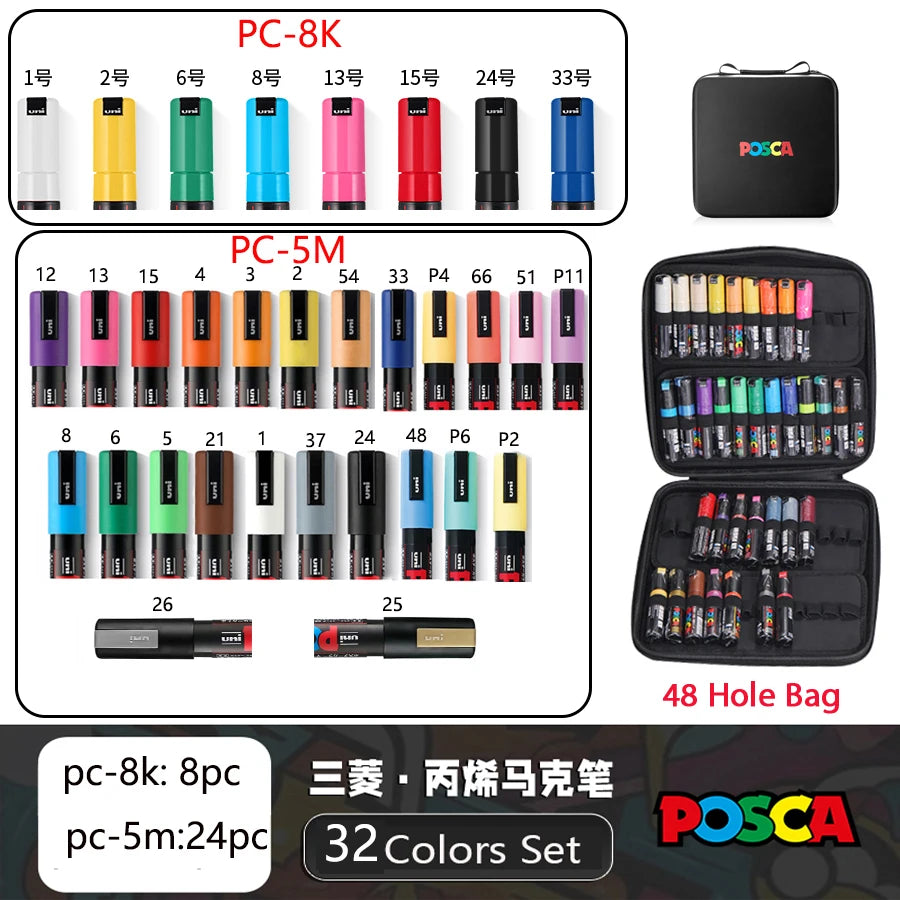 Posca Multi-Color Markers/Pen