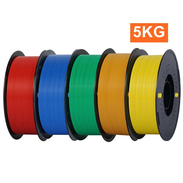 KINGROON PLA Filament 1.75mm 5/10KG PLA Plastic For 3D Printer, Standard 1kg/roll 3D Printing Filaments Mix Color