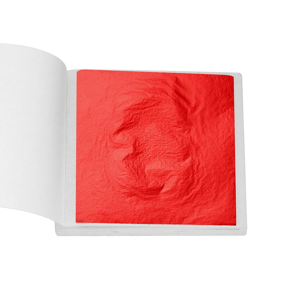 Imitation Gold Foil Paper Leaf Gilding  Use in Epoxy Resin Mold Jewelry Making 100-200sheets