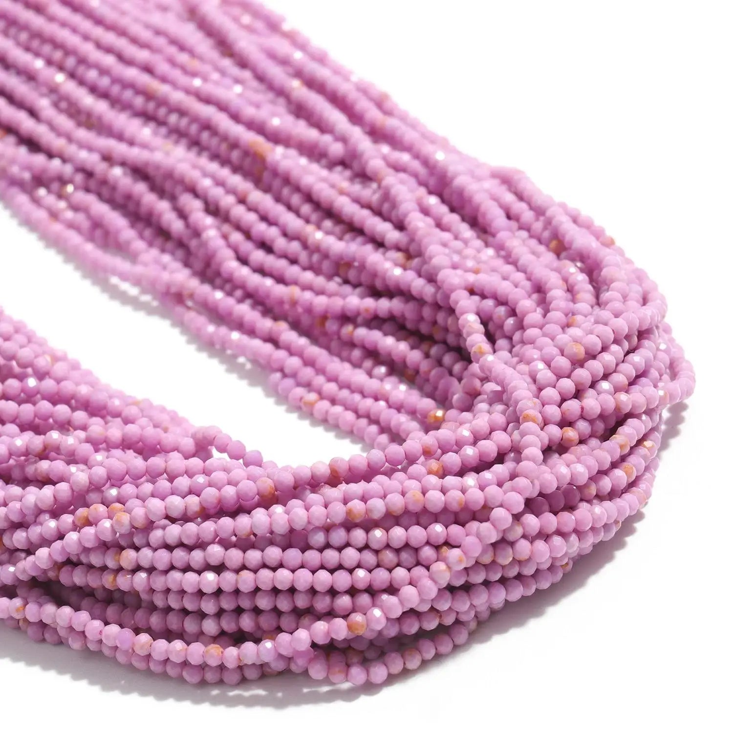 2, 3, 4mm Faceted Tiny Beads Natural Stone  Aquamarine Lapis Lazuli Tourmaline Amethyst  & More
 for Jewelry Making