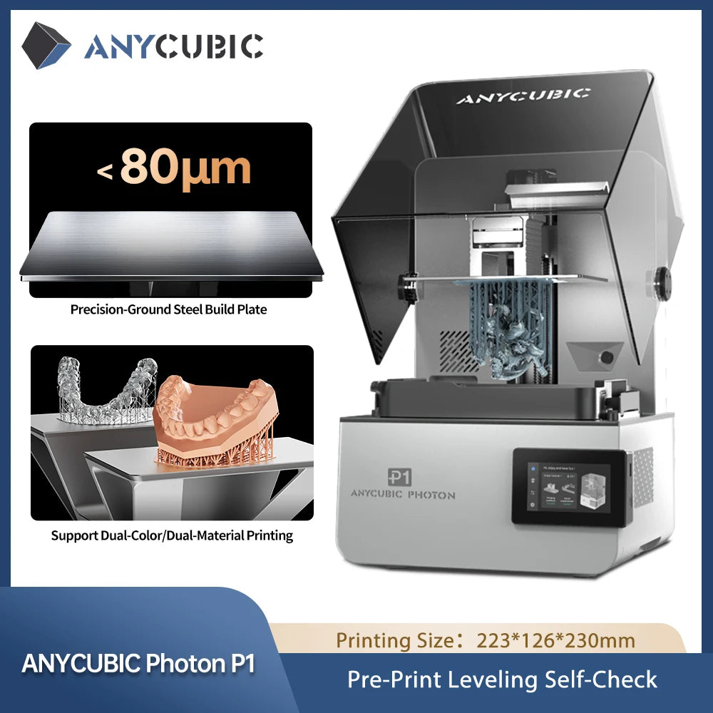 ANYCUBIC DLP SLA LCD Resin 3D Printer Photon Mono 2,M5s Pro,14K Photon Mono M7 Pro, M7, Photon P1, Wash and Cure 3, 3 Plus, Max