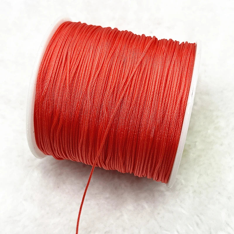 Nylon Macrame Cord Bracelets, Necklaces, & Tassels 0.4/0.8/1.0/1.5mm