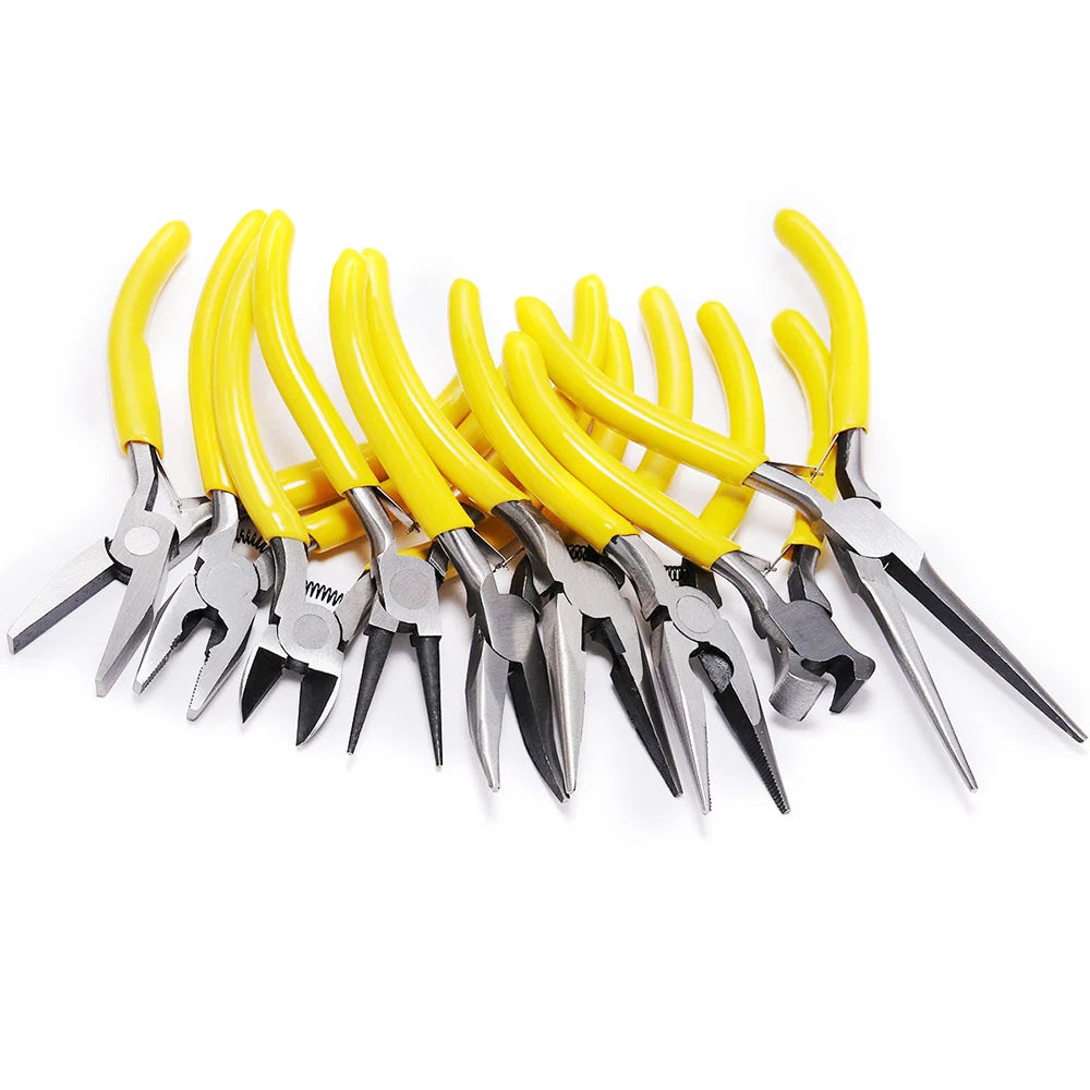 Multifunctional Hand Tools Jewelry Pliers Equipment Round Nose End Cutting Wire Pliers For Jewelry Making Handmade 2030