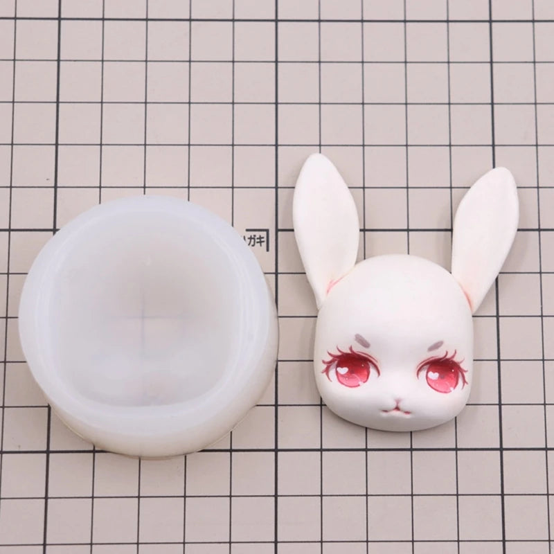 Delicate Lowrie Shaped Mask Resin Mold