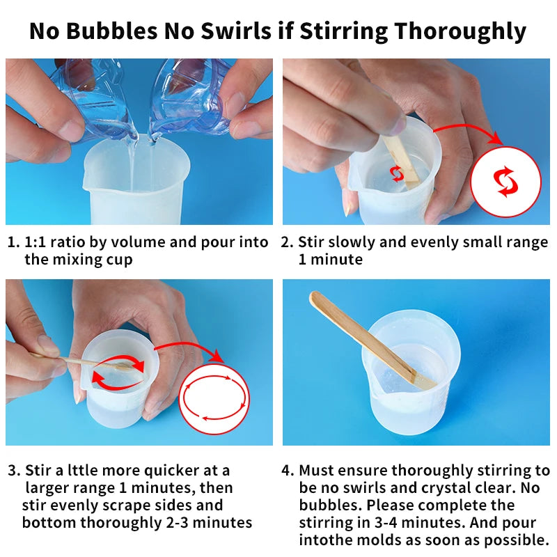 High Gloss Resin and Hard Crystal Clear Epoxy Resin Kit for Art Casting Jewelry, Or Projects Tumblers Tables 3D Crafts Easy Mix 1:1